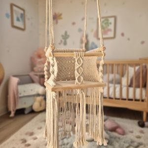 Macrame Baby Swing