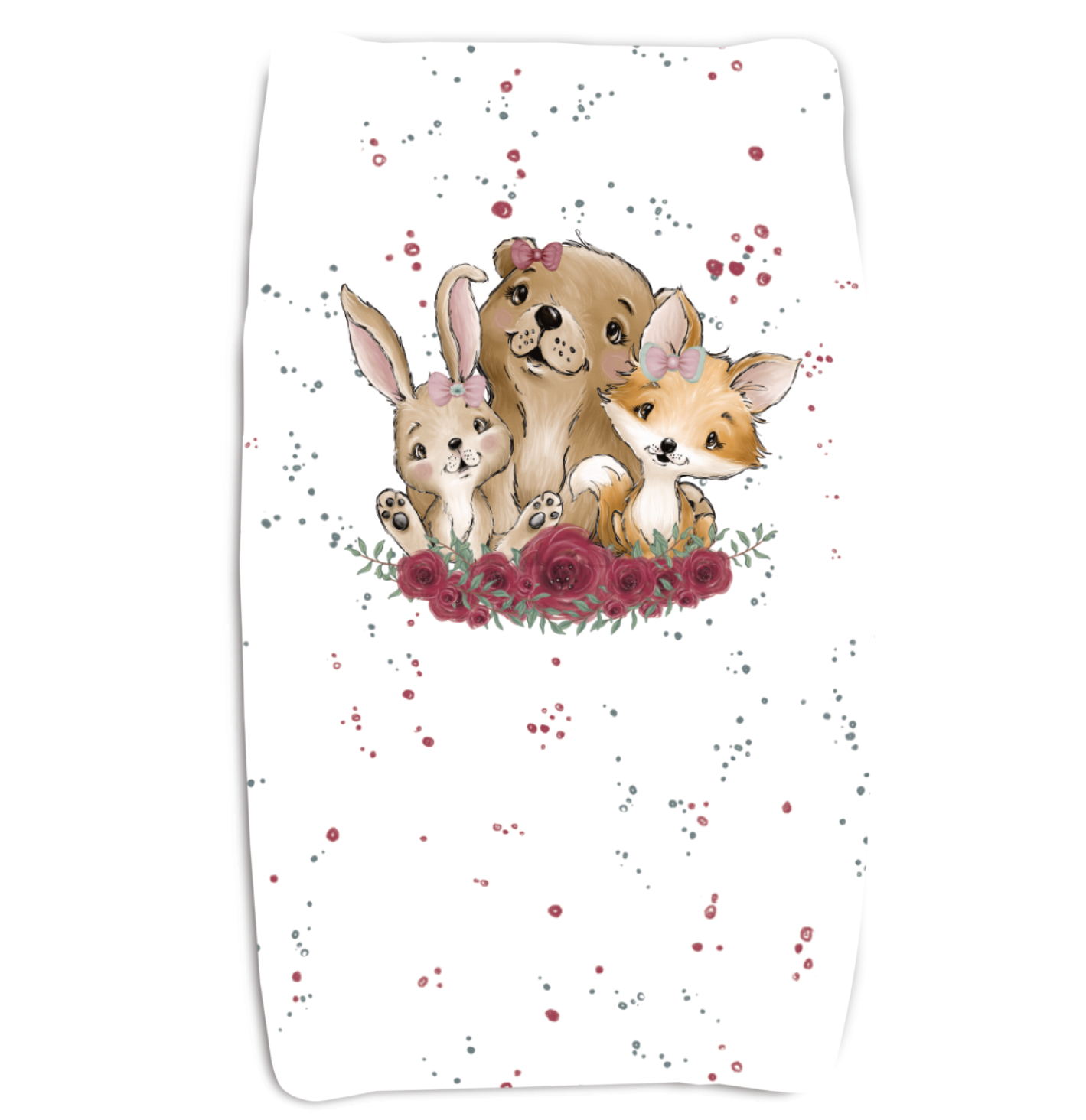 Woodland Cuties Change Mat Cover Aai Aai Baby
